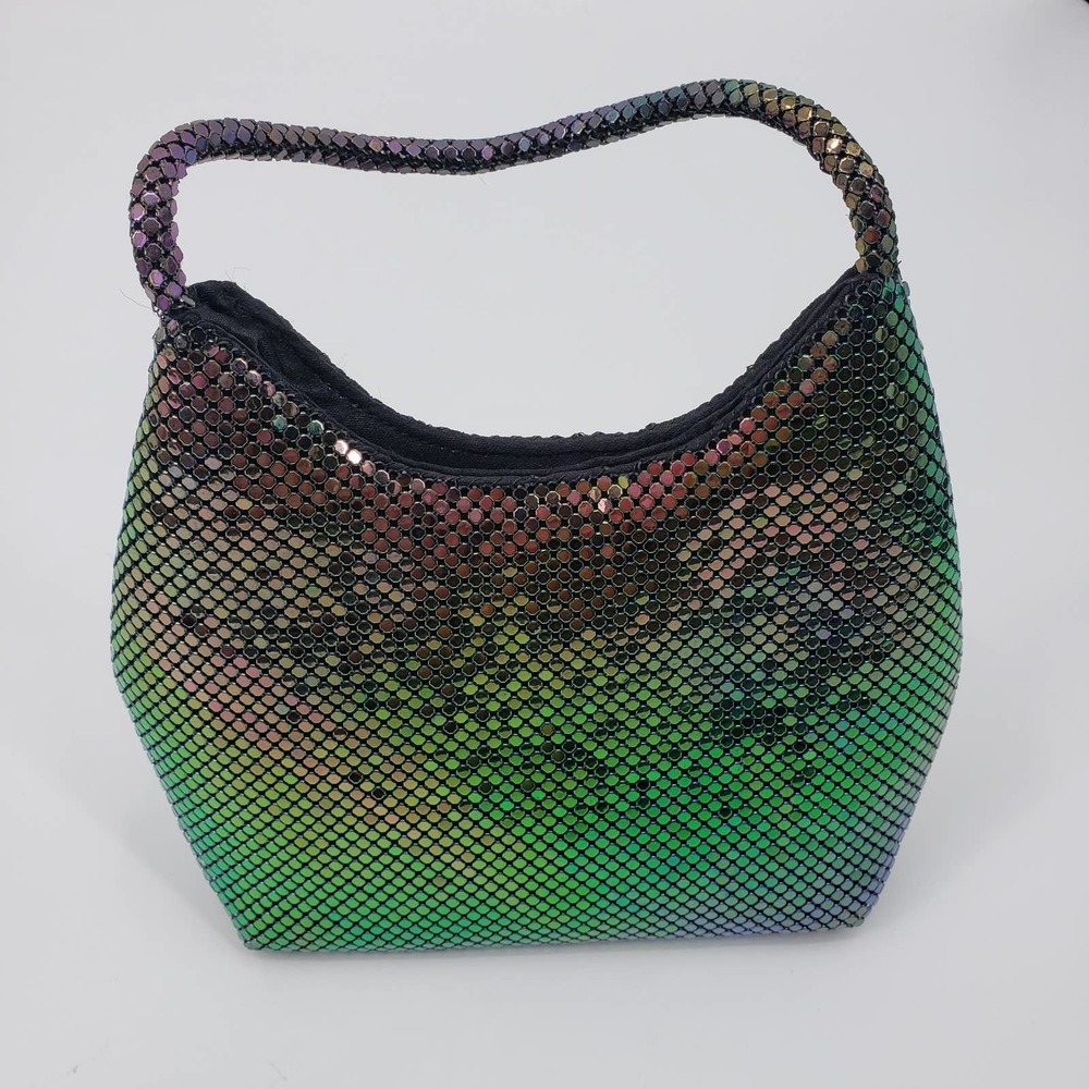 UNBRANDED Eclectic Iridescent Ombre Evening Handbag Small Purse